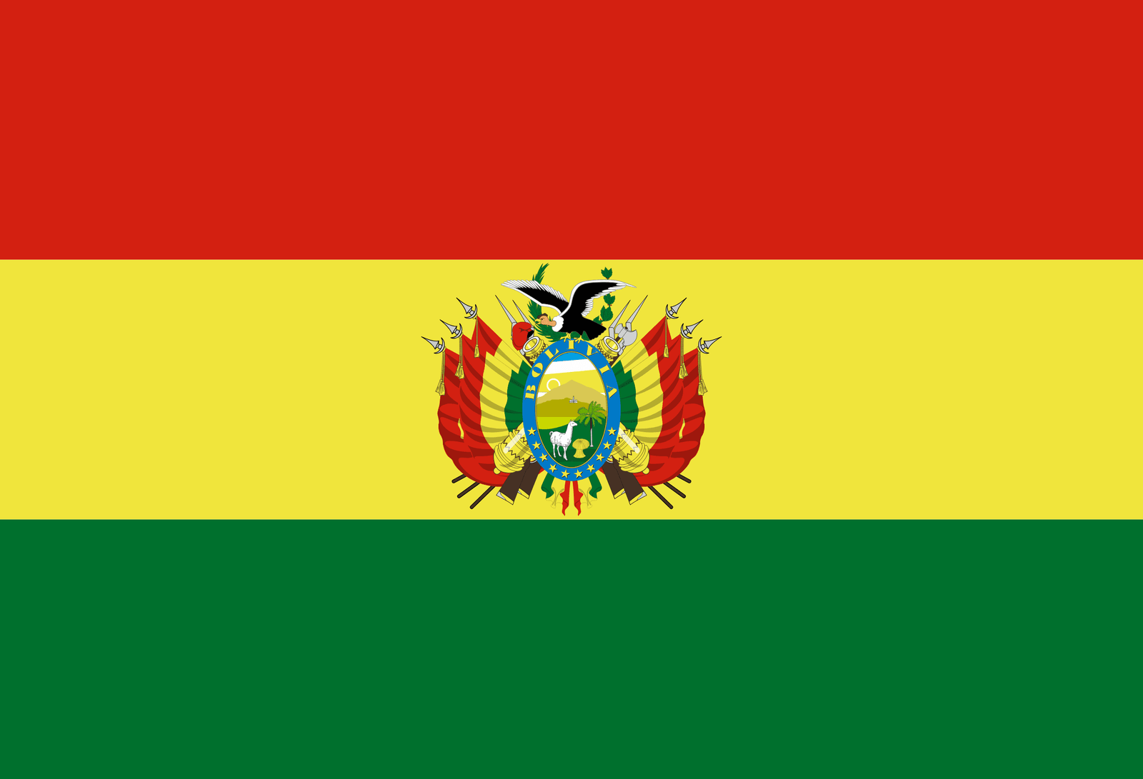 Bolivia Flag - Fabplaces 