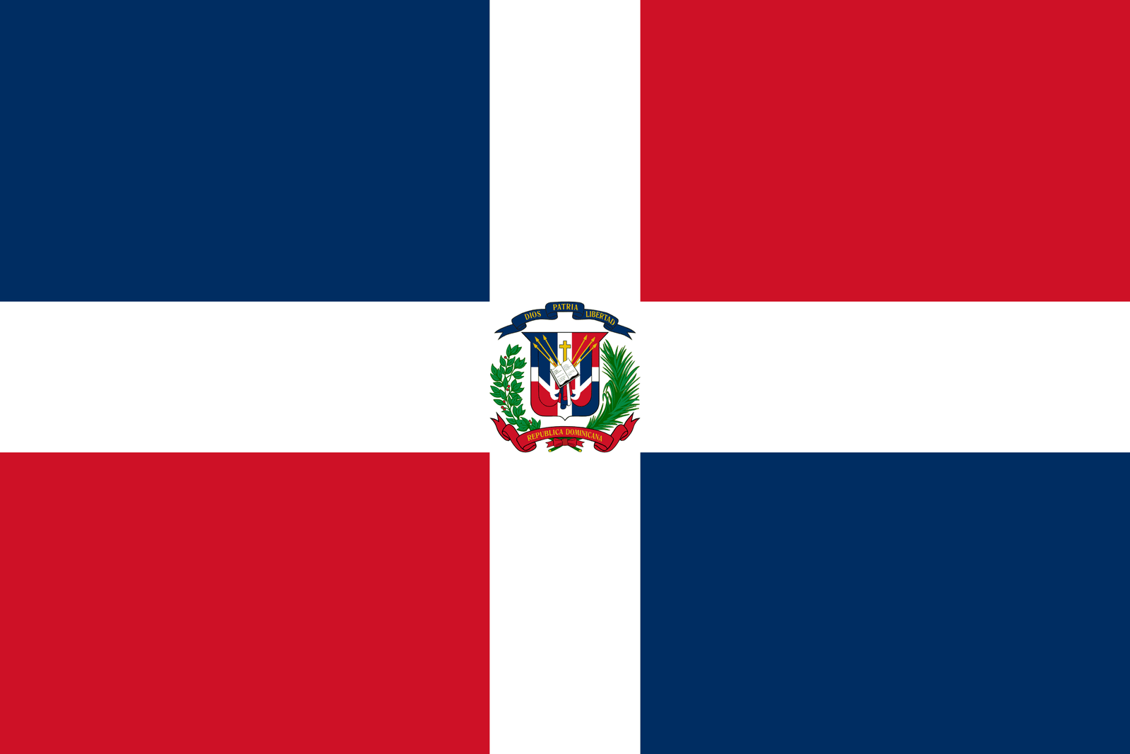 Dominican Republic Flag - Fabplaces 