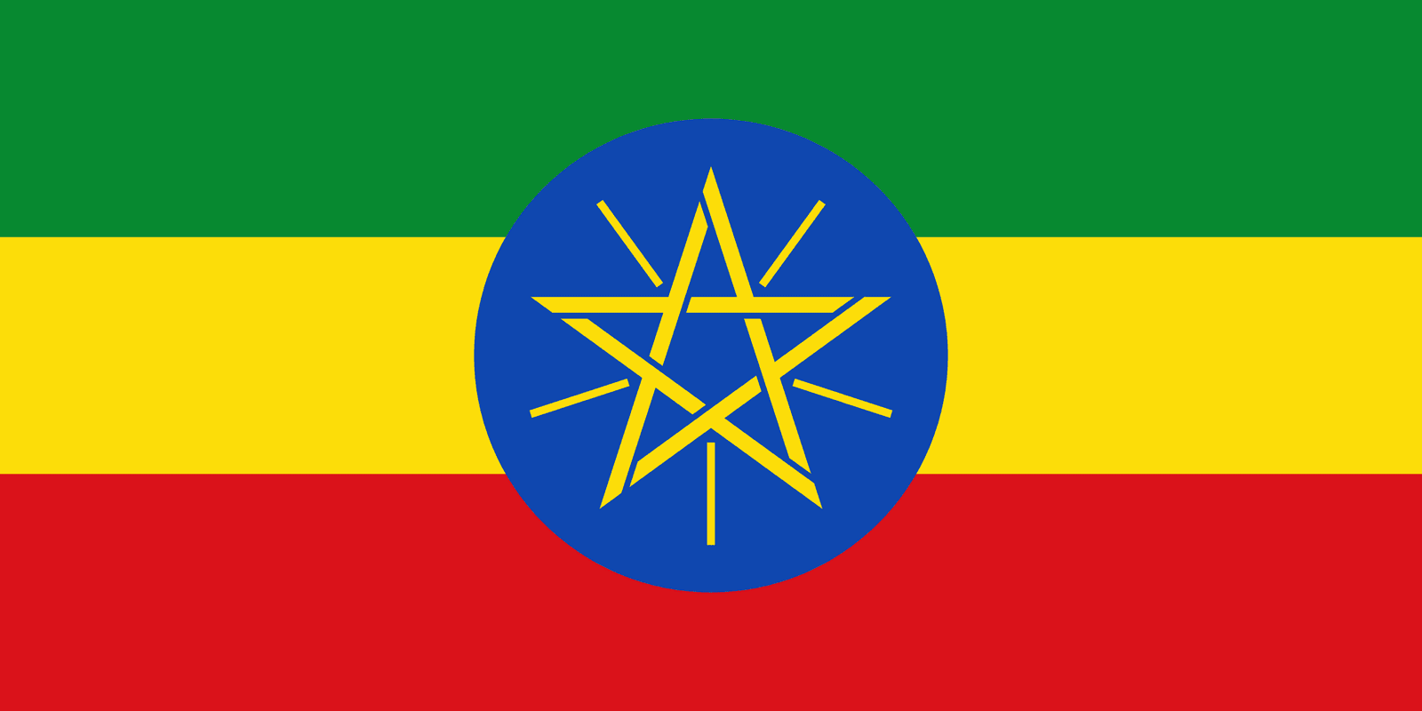 Ethiopia Flag - Fabplaces 