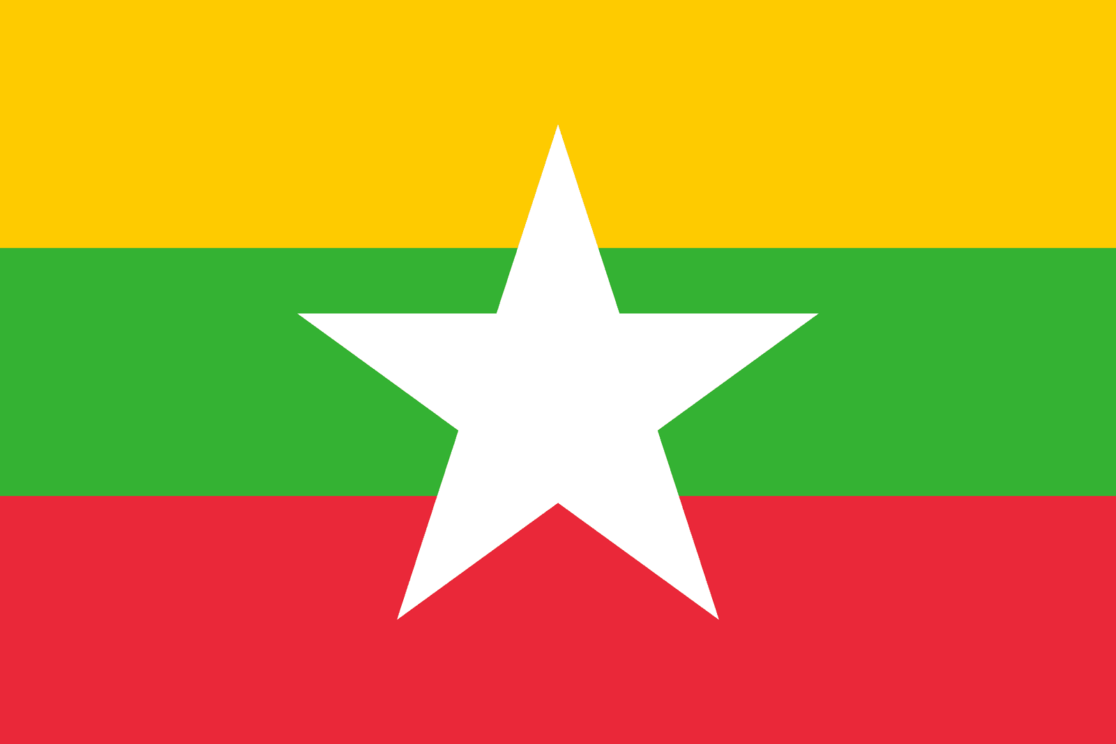 Myanmar Flag - Fabplaces 