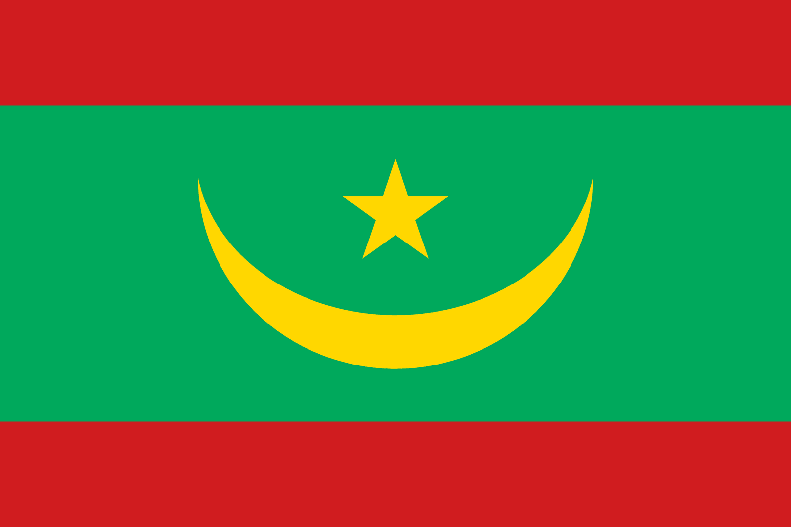 Mauritania Flag - Fabplaces 