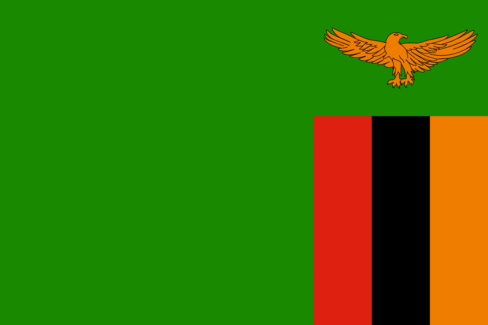 Zambia Flag - Fabplaces 