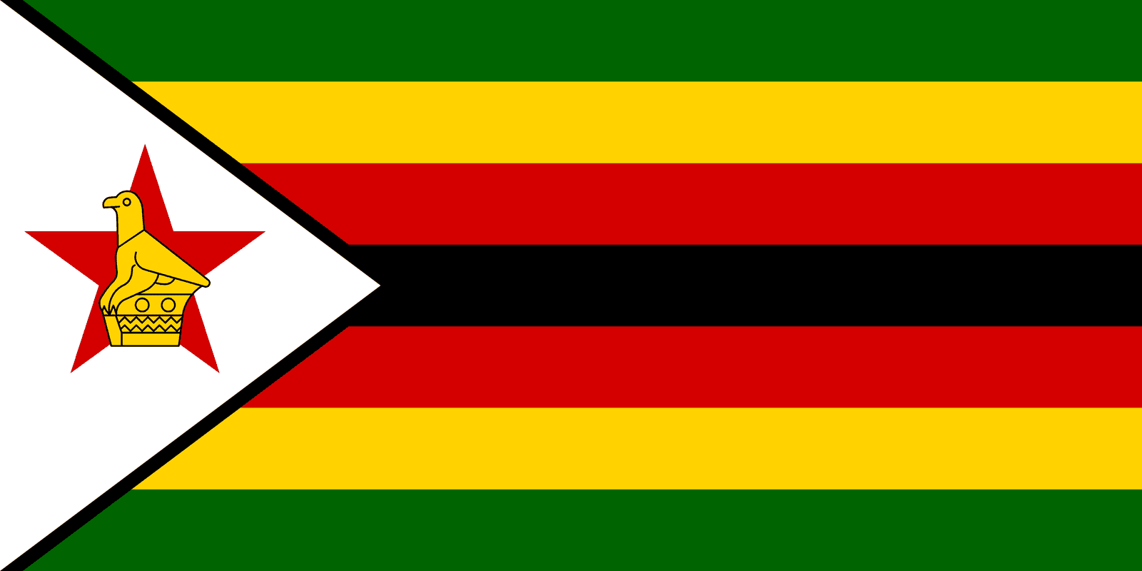 Zimbabwe Flag - Fabplaces 