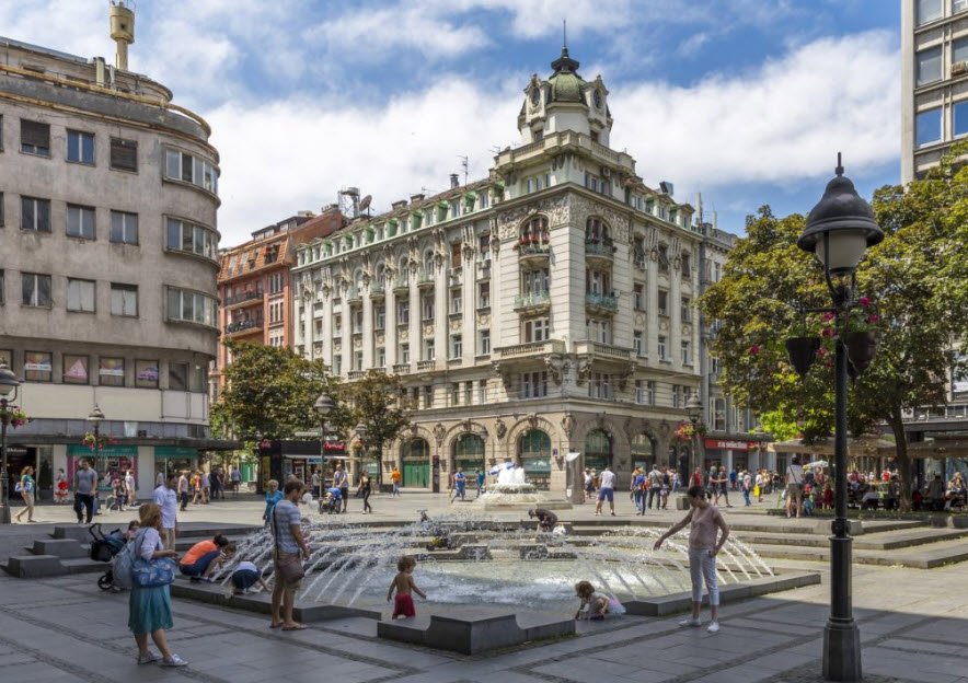 Republic Square &amp; Knez Mihailova Street, Belgrade, Serbia