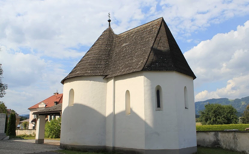Burgruine Niedertrixen, Völkermarkt, Austria, Austria