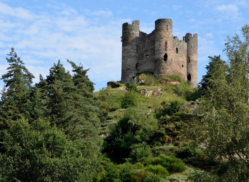 Alleuze, South-Central France, France