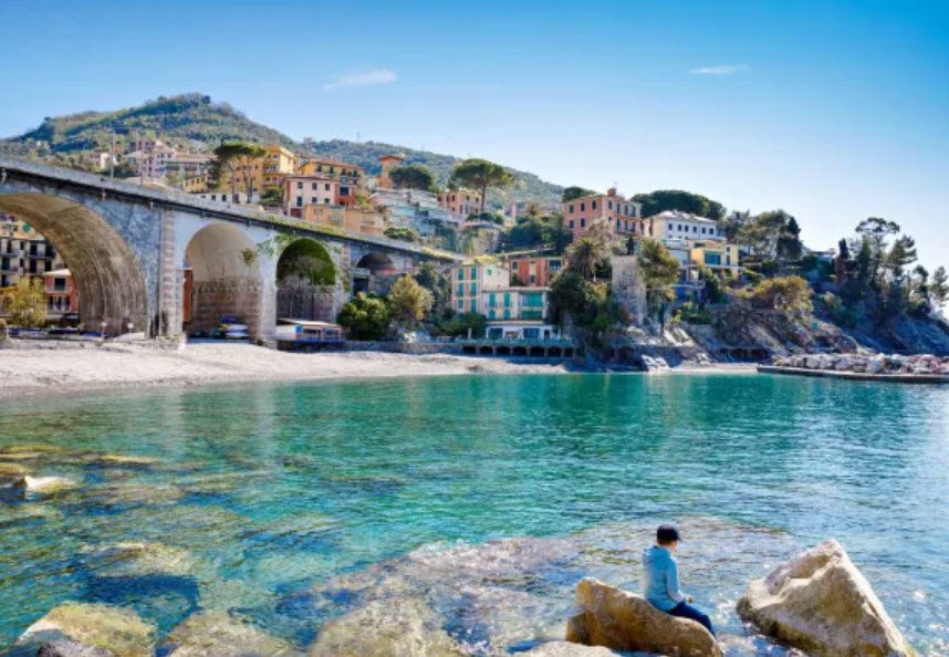 Zoagli, Liguria, Italy