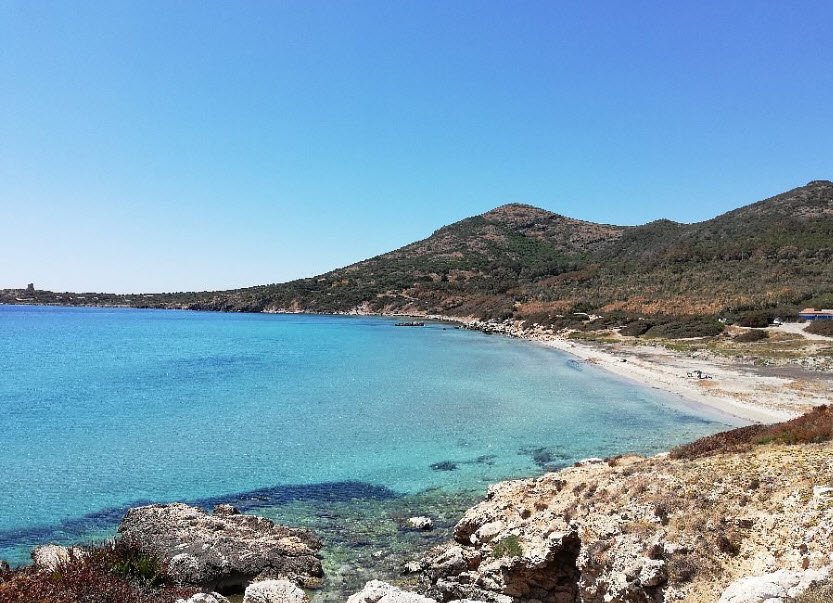 Spiaggia Coaquaddus, Maladroxia, Province of Sulcis Iglesiente, Italy, Italy