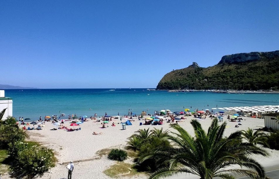 Poetto, Sardinia, Italy