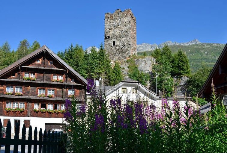 Burgruine, Hospental, Switzerland, Switzerland