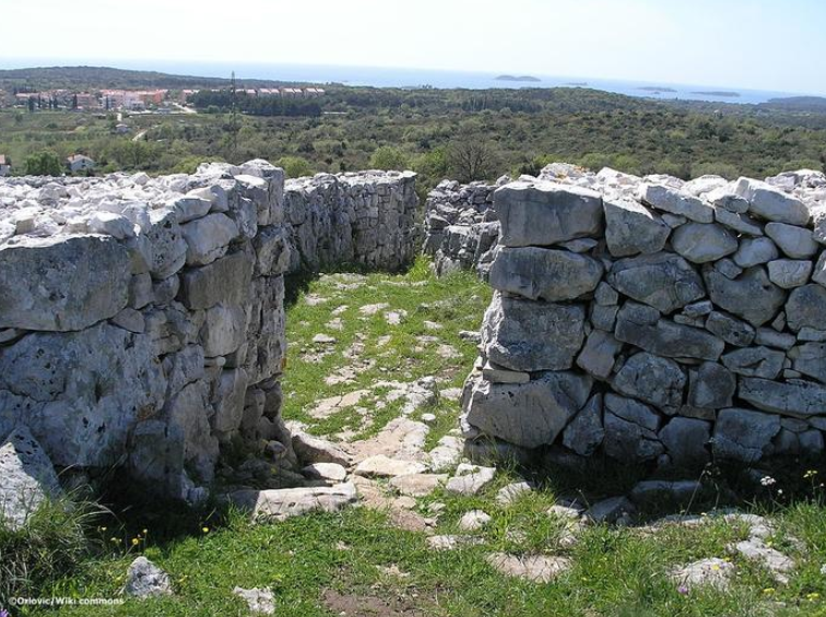 Archäologische Stätte Monkodonja, Croatia