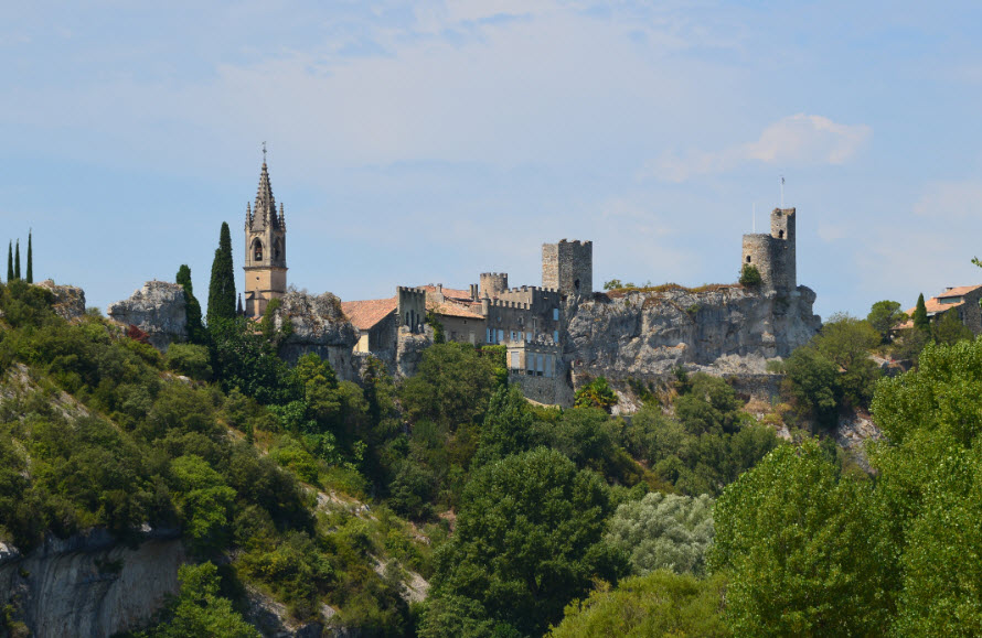 Aiguèze, France