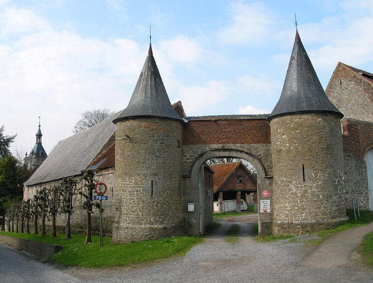 Ecaussines-Lalaing Fortified Castle, Écaussinnes, Belgium