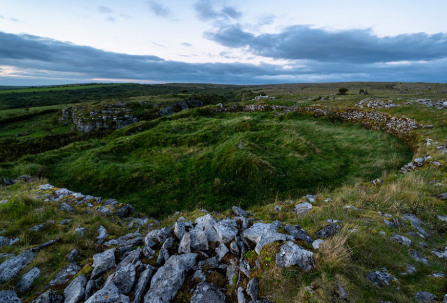 Cahercommaun, Ireland