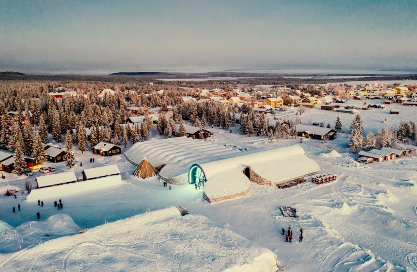 Icehotel, Jukkasjärvi, Kiruna, Lapland, Sweden