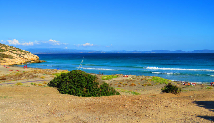 Spiaggia Coaquaddus, Maladroxia, Province of Sulcis Iglesiente, Italy, Italy