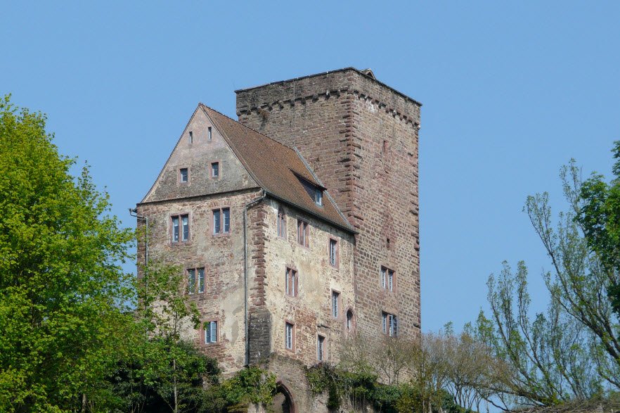 Vorderburg, Neckarsteinach, Germany, Germany