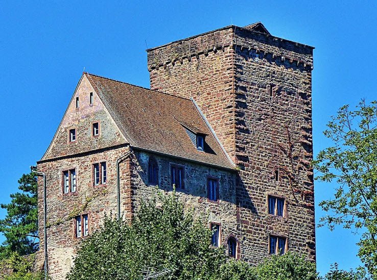 Vorderburg, Neckarsteinach, Germany, Germany