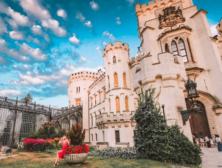 Škrle Castle, Bílence, Czechia, Czech Republic (Czechia)