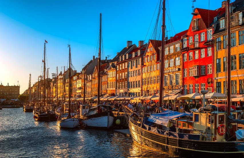 Nyhavn, Copenhagen, Denmark