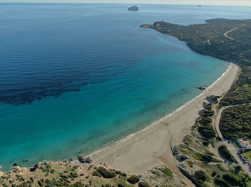 Spiaggia Coaquaddus, Maladroxia, Province of Sulcis Iglesiente, Italy, Italy