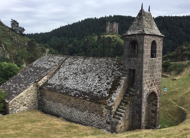 Alleuze, South-Central France, France