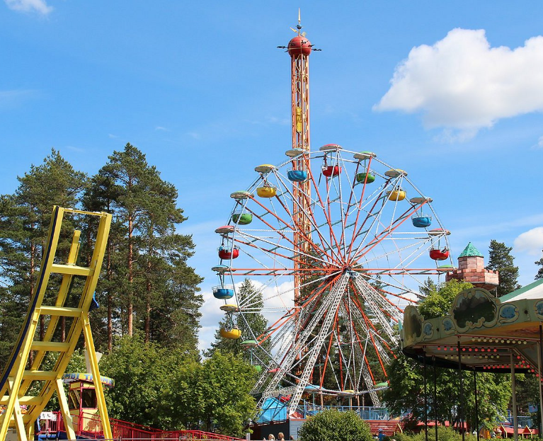 Tykkimäki Amusement Park, Finland
