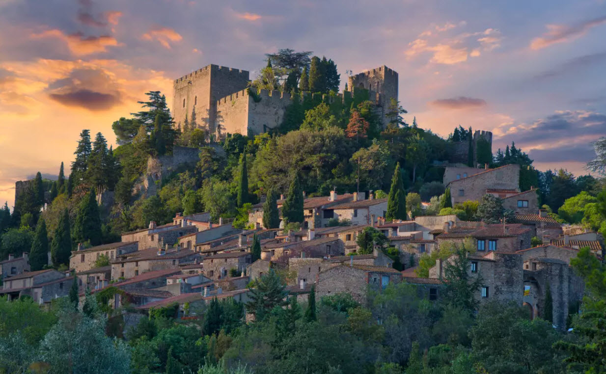 Castelnou, France