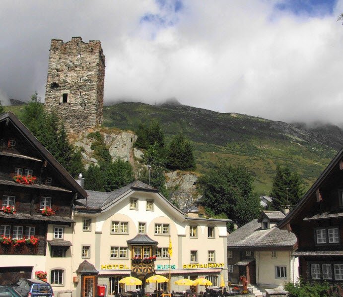 Burgruine, Hospental, Switzerland, Switzerland