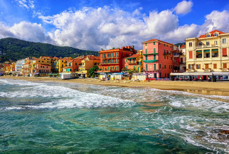Alassio, Liguria, Italy