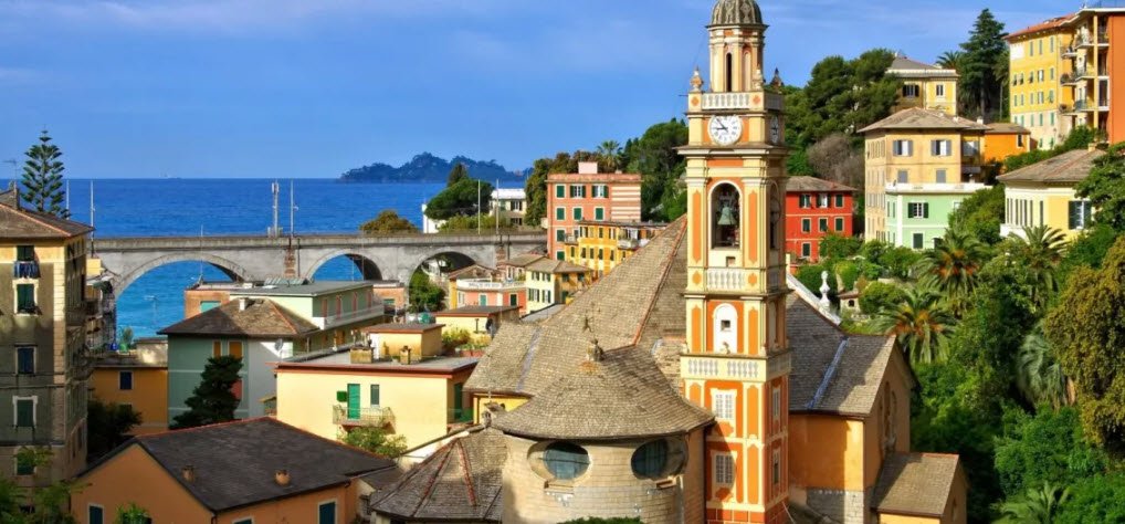 Zoagli, Liguria, Italy