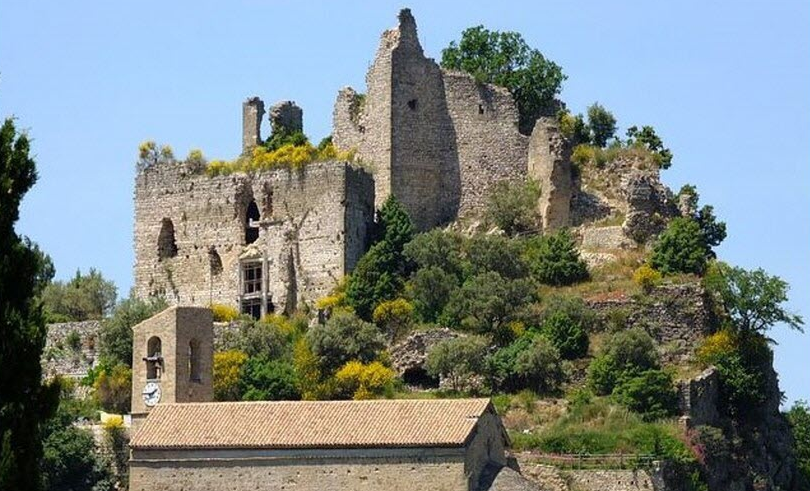 Entrechaux, France
