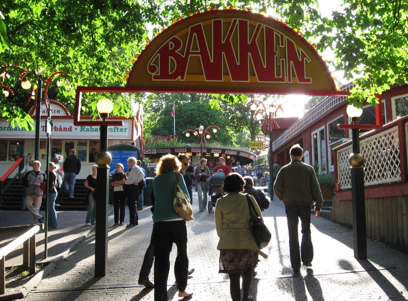 Dyrehavsbakken, Klampenborg, Denmark