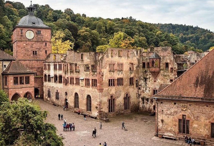Heidenschloss (Burg Jagberg), Germany