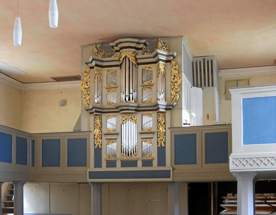 Schnitger-Orgel der Kirche Blankenhagen, Blankenhagen, Germany, Germany