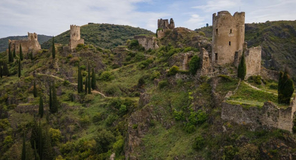 Lastours, France