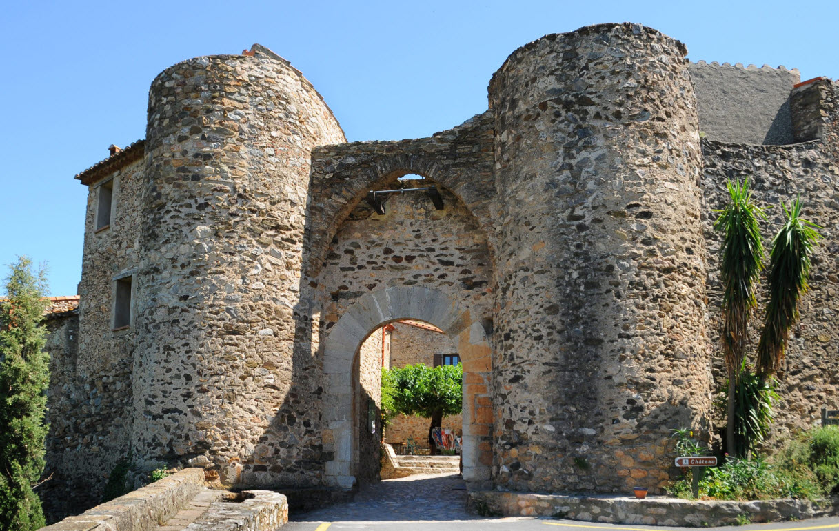 Castelnou, France