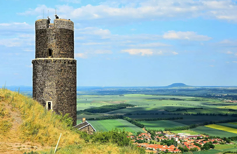 Hazmburk, Klapý, Czechia, Czech Republic (Czechia)