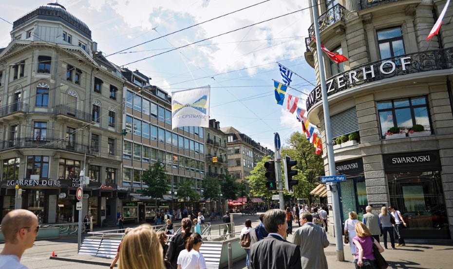 Bahnhofstrasse, Zurich, Switzerland