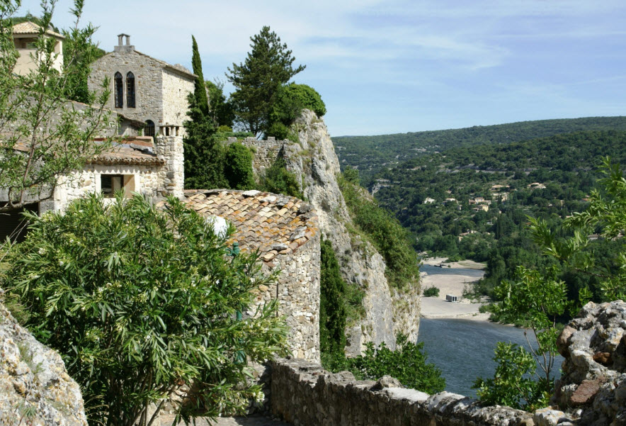 Aiguèze, France