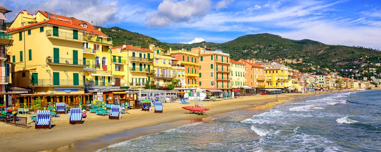 Alassio, Liguria, Italy