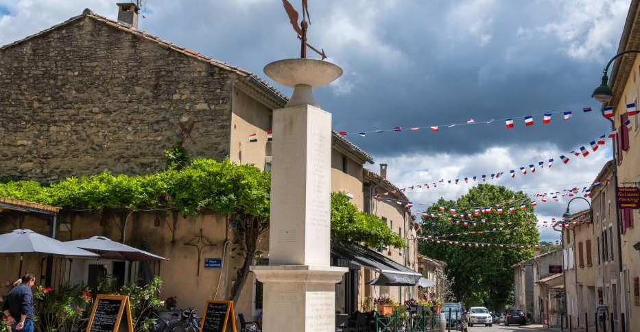 Entrechaux, France