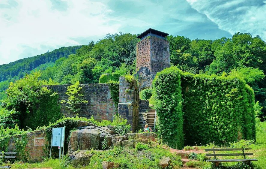 Vorderburg, Neckarsteinach, Germany, Germany