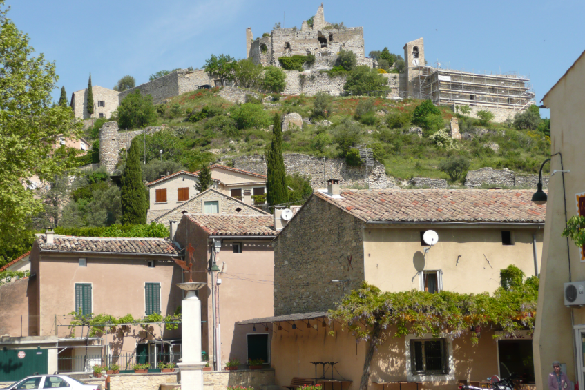 Entrechaux, France