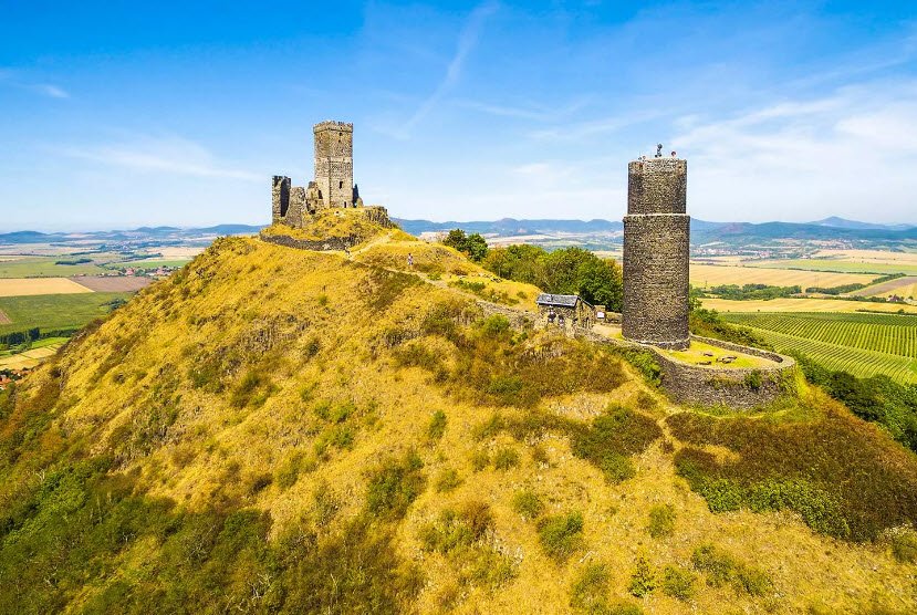 Hazmburk, Klapý, Czechia, Czech Republic (Czechia)