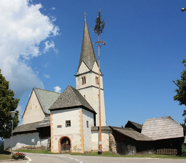 Burgruine Niedertrixen, Völkermarkt, Austria, Austria