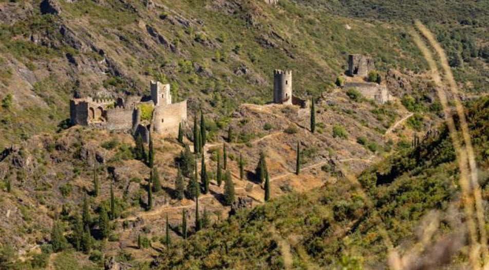 Lastours, France