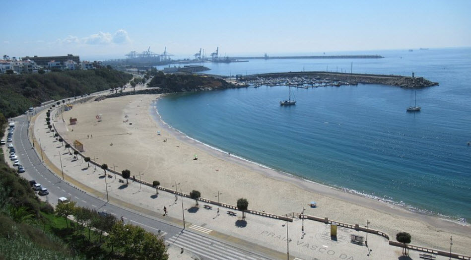 Praia Vasco da Gama, Sines, Portugal, Portugal